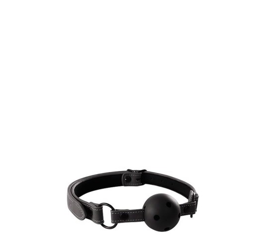 Knebel-RENEGADE BONDAGE BALL GAG BLACK